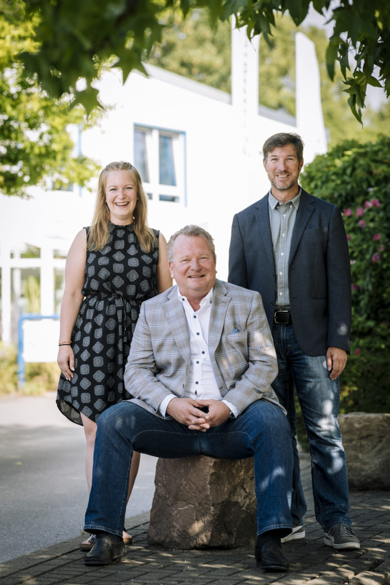 Laura Knappmann, Peter Knappmann und Thorsten Kemmerich