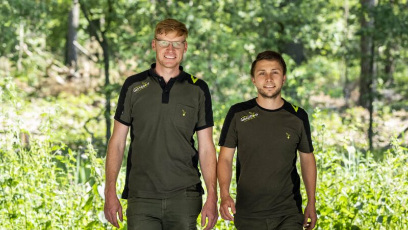 Johannes Telaar und Mitgesellschafter David Zimmermann